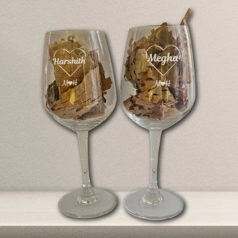 Personalized Wine Glass-Combo